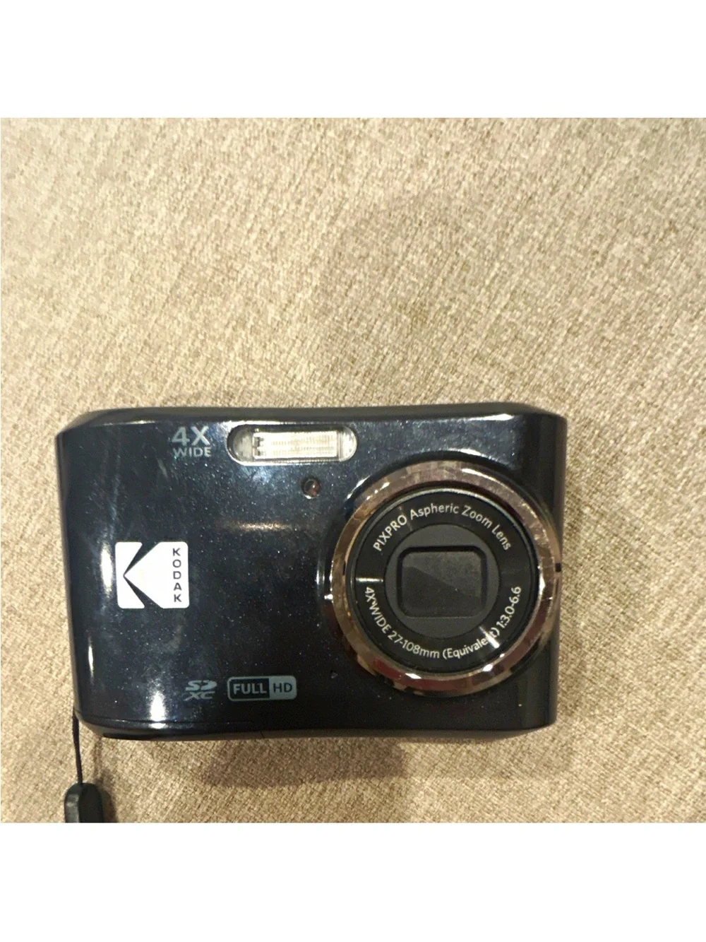 Kodak Compact Digital Camera in Black with Silver Lens Trim